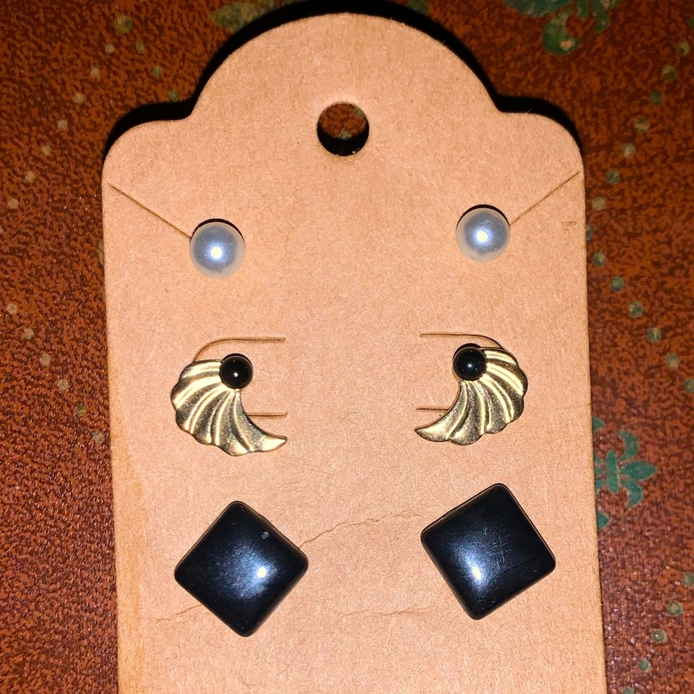 10k Gold GF Filled Women’s Jewellery Earrings 3.PC